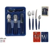 25 dalių stalo įrankių rinkinys, 2 rūšių, 3,5 x 29 x 20 cm, KITCHEN&GO