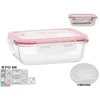 Stačiakampė pietų dėžutė 370 ml, 5,5 x 15,5 x 11 cm, KITCHEN&amp;GO