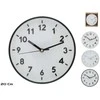 3D sienas pulkstenis 3 veidi 20 x 20 x 4 cm DECORLIFE