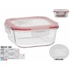 Kvadratinė pietų dėžutė 800 ml, 7 x 15,5 x 15,5 cm, KITCHEN&amp;GO