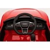 Leggodt Audi RS e-tron GT lasten sähköauto, punainen