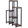 Augalų stovas, metalinis, 6 lentynos, 49 x 18 x 70 cm, 569817, Vilde