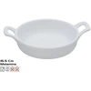 Baltas kepimo indas su rankenomis 15,5 cm, 12x15,5x4,5 cm, KITCHEN&amp;GO