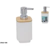 Bambukinis muilo dozatorius, 350 ml, 7.50 x 7.50 x 16.50, BATH&amp;GO