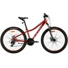 Dviratis AL 26" Leon SUPER JUNIOR DD rėmas-13" raudonas su pilka (m)