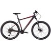 Dviratis AL 27.5" Leon XC-70 AM Hidraulinis užraktas HDD rėmas-20" juodas su raudonu (m)