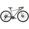Bicycle AL 28" Leon GR-80 DD frame-M smėlio spalvos-pilka
