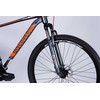 MTB bicycle 29" Discovery TopVelo BASTION MD CS frame-48 cm pilkas with oranžinis