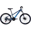 Blue Teenage bike 24″ Formula AL TopVelo SPACE MERCURY DD FR, 28 cm frame, pilka-mėlynas
