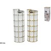 Keraminė vaza 10 x 10 x 30 cm, 2 rūšių, DECORLIFE