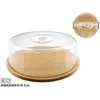 Sūrio dubuo, 28 cm, bambukas, 9,5 x 28 x 28 cm, KITCHEN&amp;GO