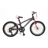 Children's bicycle TopVelo Corelli GIRL MTB MICROSHIFT (Wheel size: 20, Frame size: 10) Mėlyna / pink