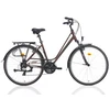 City bike TopVelo BROSTER MAVINE L (Wheel size: 700C, Frame size: 51cm) Brown