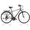 City bike TopVelo BROSTER MAVINE L (Wheel size: 700C, Frame size: 51cm) Juodas glossy