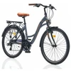 City bike TopVelo CORELLI GLOWIE (Wheel size: 28, Frame size: 20) Juodas / Light pilka