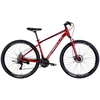 City bike TopVelo Formula THOR DD CS (Wheel size: 29, Frame size: 17) Raudona / Sidabrinis