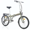 City / folding bike TopVelo Corelli JUST 2.0 (Wheel size: 20, Frame size: 16) Matte žalias