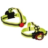 COB galvos žibintas su galine lempute, raudonas/juodas, 4003624, Heitech