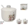 Cukrinė su šaukšteliu, 300 ml, 2 dizainai, 10.00 x 10.00 x 10.50, KITCHEN&amp;GO