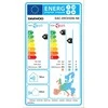Daewoo“ oro kondicionierius DAC 09CHSDB NK, 9000 Btu, inverteris, „Wi-Fi“ funkcija, energijos klasė