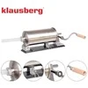 Nadziewarka Dešrų kimštuvas, 3kg talpos, horizontalus, nerūdijančio plieno, Klausberg, kb-7928