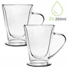 Dvigubų sienelių stiklinių puodelių rinkinys (2 vnt.), po 250 ml, Kamille, 9019