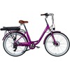 E-bike 26" AL Dorozhnik RUBY DD FR frame-17" 48V 12.5A*h 250W violetinė YS 7809 2025