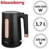 Elektrinis virdulys Klausberg KB 7889 tūris 1,7 l 2200 W