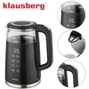 Elektrinis virdulys Klausberg KB 7894 su LED skydeliu temperatūros valdymui, 1,7 l, galia 2200 W