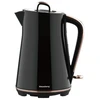 Elektrinis virdulys, nerūdijančio plieno, juodas, 1,7 l, 2200 W, KB 9015, Klausberg