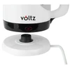 Elektrinis virdulys Oliver Voltz 55551230FB, 1300W, 0.9L, belaidis, baltos/juodos spalvos