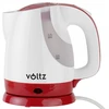 Elektrinis virdulys Oliver Voltz 55551230FR, 1300W, 0.9L, belaidis, baltos/raudonos spalvos