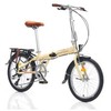 Sulankstomas miesto dviratis 20" Corelli Just V TopVelo Shimano, 7 pavarų, aliuminio rėmas, mėlynas/pilkas