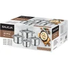 Galicja 4 vazonų rinkinys: 14/16/18/22 cm – 1,2/1,8/2,5/4,5 l, 47009 14/16/18/22 cm – 1.2/1.8/2.5/4,5L 4700
