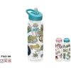 Gertuvė Dekoruotas plastikinis butelis Nala 750 ml, 2 asortimentai, 7,5x8,5x23 cm, SUMMER ENJOY