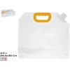 Skaidrus pikniko maisto ir vandens konteineris 2,5 l 26x29 cm, SUMMER ENJOY
