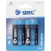 GSC evolution alkaline LR20 (D) šarminės baterijos, 2 vnt./lizdinėje pakuotėje, 009000174