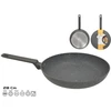 Keptuvė 28 cm, granito efekto, 5,6 x 48,5 x 28 cm, KITCHEN&GO