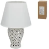 Keraminė lempa, 25.00 × 25.00 × 38.50 cm, DECORLIFE