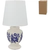 Keraminė stalinė lempa Amalia, 17.00 × 17.00 × 32.50 cm, DECORLIFE