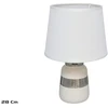 Keraminė stalinė lempa Smooth, 18.00 × 18.00 × 28.00 cm, DECORLIFE