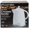 Keraminis elektrinis virdulys 1,5 l, 1200 W, 1725, Kamille