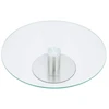King Hoff 1 aukštų padėklas, stiklas - plienas Ø30 cm Kinghoff, KH 4014