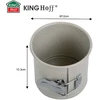 King Hoff Apvali kepimo forma, 12 cm, su nepridegančia danga, KINGHoff KH 1979