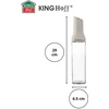 King Hoff Butelis su užpylimo vožtuvu 500 ml aliejui ir actu, stiklas, KINGHOFF KH 2004
