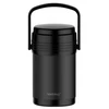 King Hoff Maistinis termosas, plieno, juodas 1,5l Kinghoff.