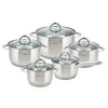 King Hoff Virtuvės puodų rinkinys, 10 vnt 2*2.1L, 2.9L, 3.9L, 6.6L. Kinghoff KH 4449