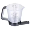 King Hoff Virtuvinės svarstyklės su 1,5 l matavimo indu, iki 5kg, 2 x 1,5 V AAA baterijos (nepridedamos), Kin