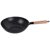 King Hoff WOK keptuvė 30 cm, anglinis plienas, marmuro nelimpanti danga, medinė rankena, KINGHoff, KH 1983