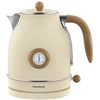 Klausberg Retro stiliaus elektrinis virdulys su termometru, 1,7 l, kreminės spalvos, 2200 W, KB 9006, Klausber